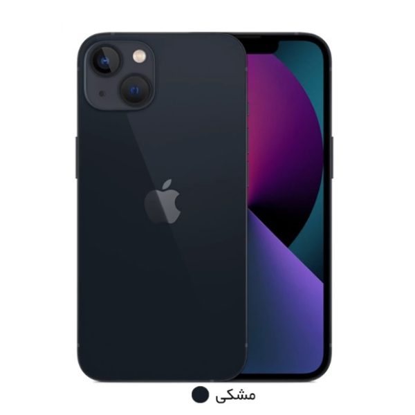 گوشی موبایل اپل مدل iPhone 13 Normal ظرفیت 128گیگابایت رنگ مشکی-پارت نامبر CH