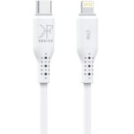 کابل شارژ تایپ سی به لایتنینگ کی اف سنیور مدل KF Senior S19 Type-C to Lightning Cable