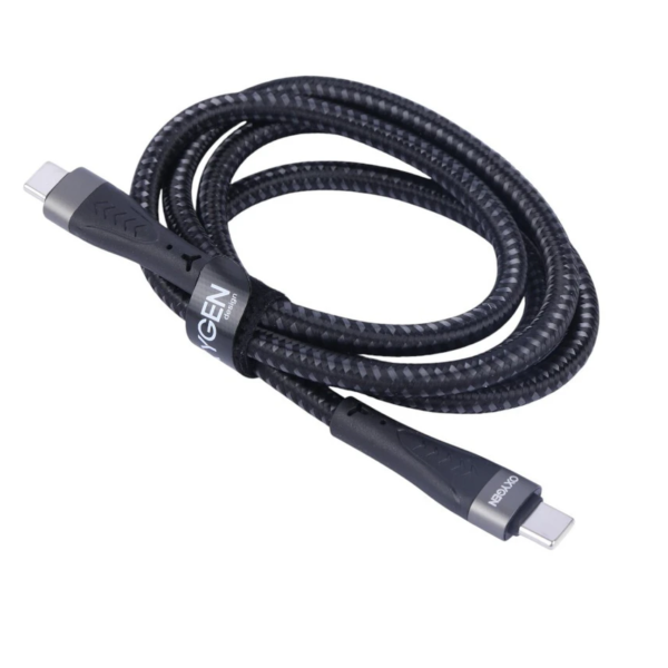 خرید فروش قیمت کابل تبدیل فست شارژ Oxygen LX-3 Type-C to Type-C PD 5A 60W 1m