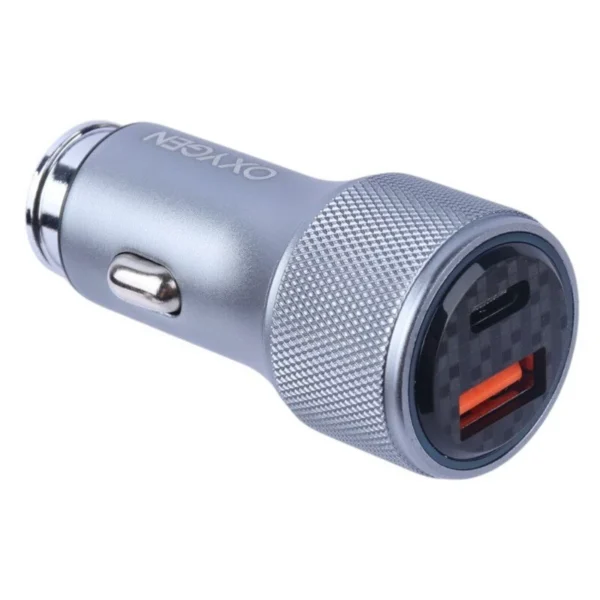 خرید فروش قیمت شارژر فندکی خودرو فست شارژ اکسیژن مدل AC-11 با بهترین کیفیت دارای ضمانت اصالت و گارانتی 3 ماهه